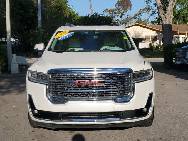 used 2021 GMC Acadia car, priced at $31,750