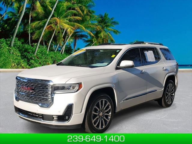 used 2021 GMC Acadia car, priced at $31,750