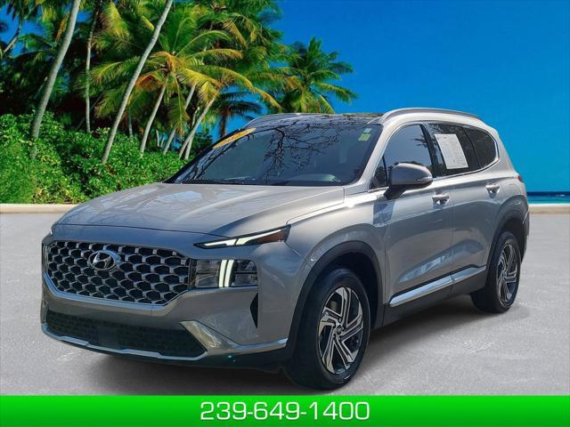 used 2022 Hyundai Santa Fe car, priced at $25,000