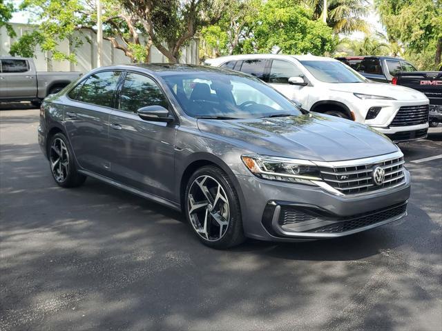 used 2021 Volkswagen Passat car, priced at $22,000