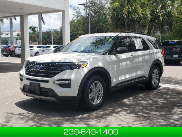 used 2021 Ford Explorer car, priced at $21,500
