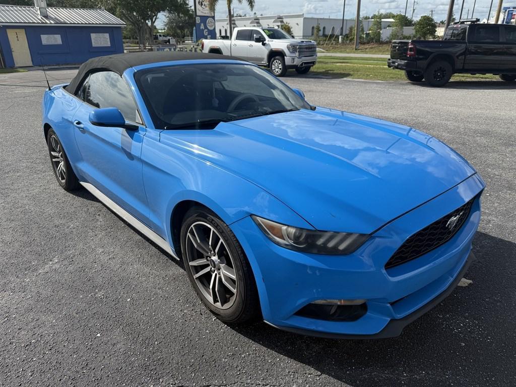 used 2017 Ford Mustang car, priced at $13,990
