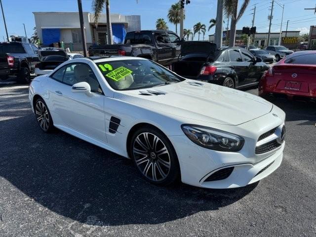 used 2019 Mercedes-Benz SL 450 car, priced at $47,790