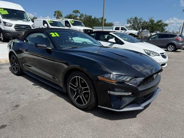 used 2021 Ford Mustang car, priced at $24,890