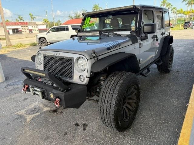 used 2018 Jeep Wrangler JK Unlimited car, priced at $26,990