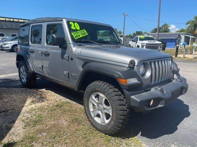 used 2020 Jeep Wrangler Unlimited car, priced at $34,590