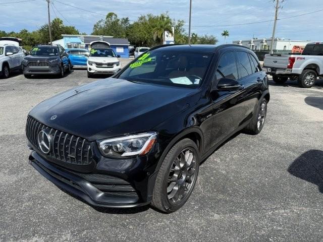 used 2021 Mercedes-Benz AMG GLC 43 car, priced at $41,990