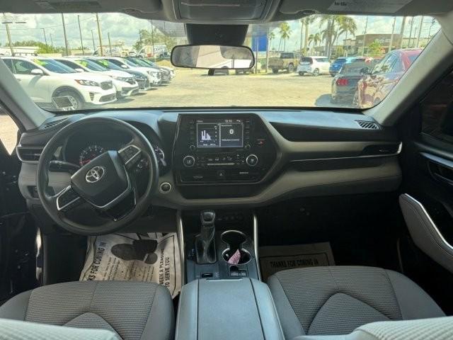 used 2021 Toyota Highlander car, priced at $27,590