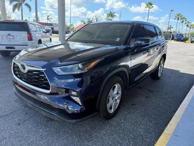 used 2021 Toyota Highlander car, priced at $27,590