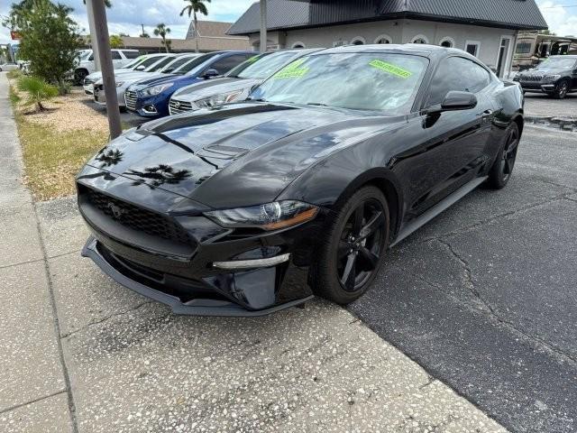 used 2021 Ford Mustang car, priced at $26,990
