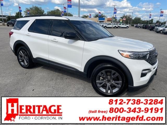 used 2022 Ford Explorer car, priced at $25,000