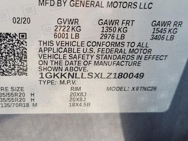 used 2020 GMC Acadia car, priced at $27,595