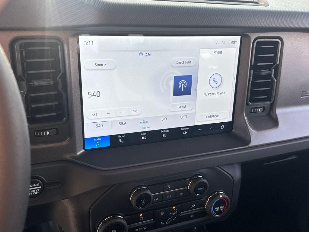 new 2025 Ford Bronco car, priced at $42,755