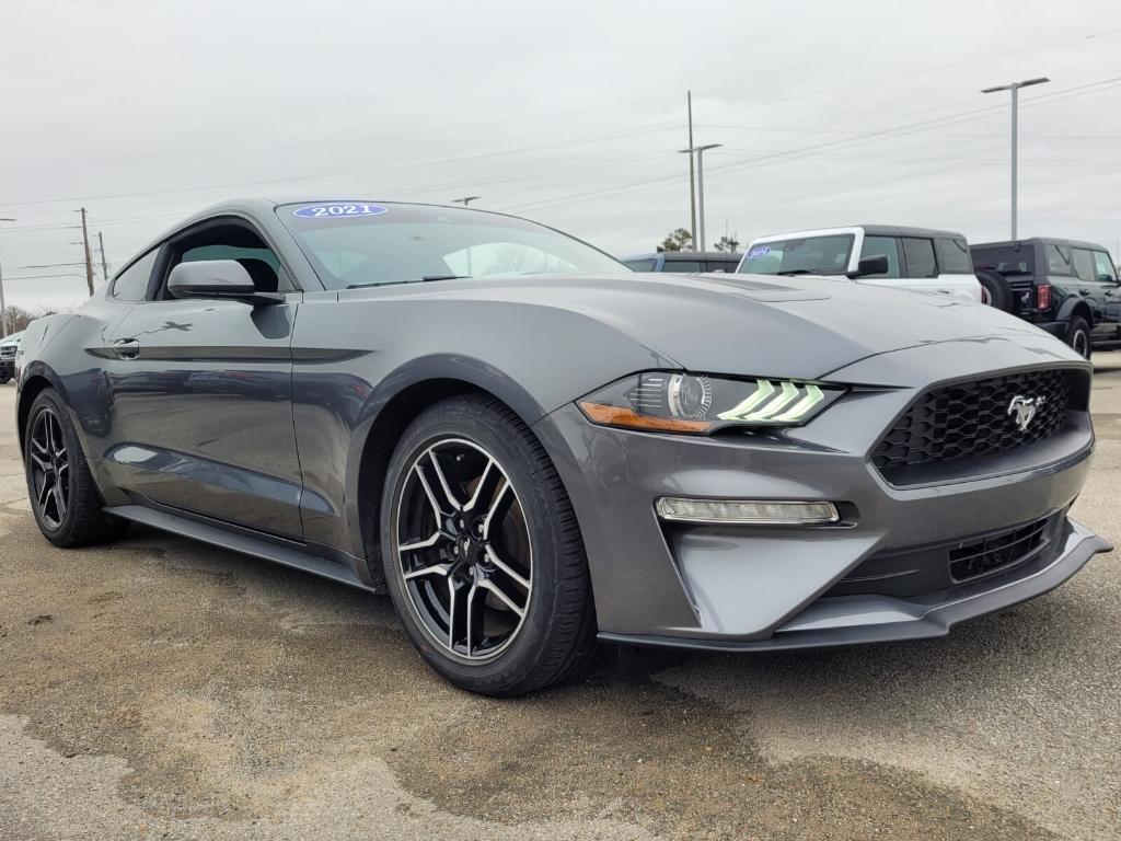 used 2021 Ford Mustang car, priced at $25,584