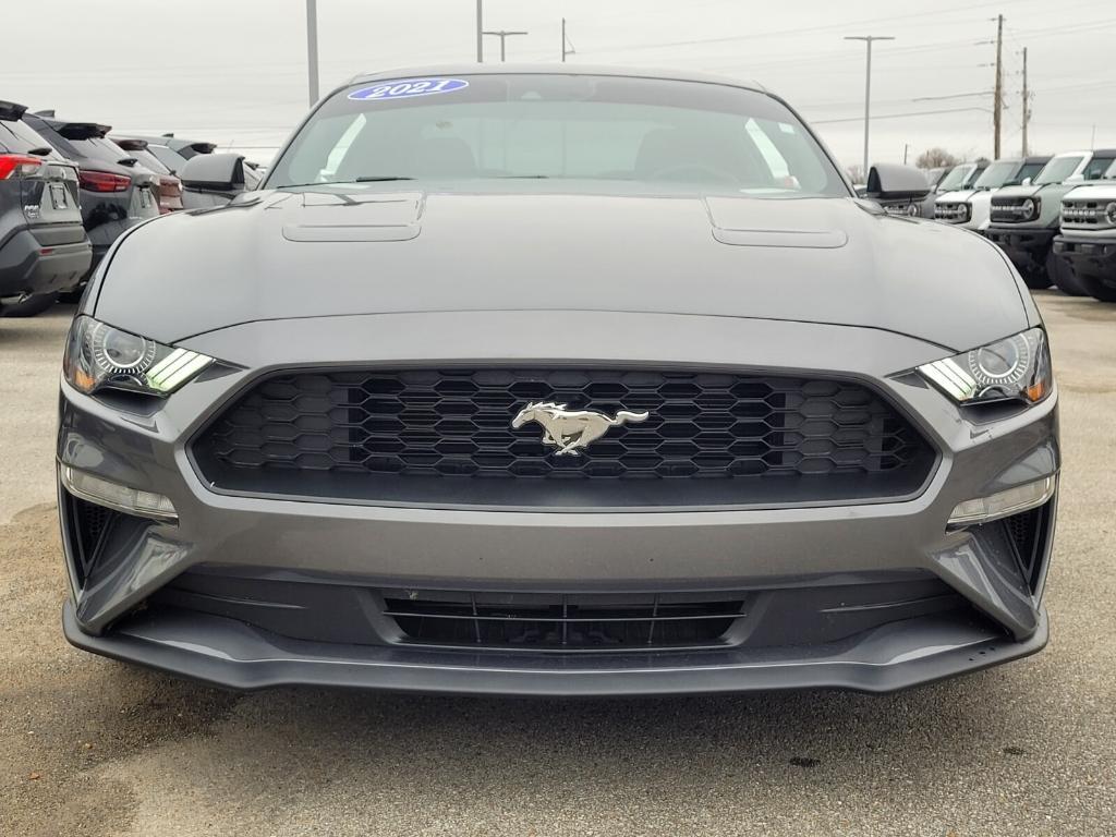 used 2021 Ford Mustang car, priced at $25,584