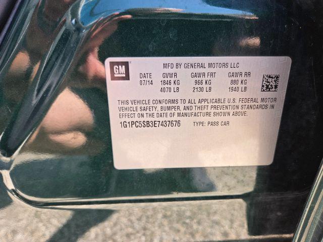 used 2014 Chevrolet Cruze car, priced at $6,990