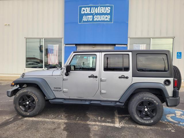 used 2016 Jeep Wrangler Unlimited car, priced at $14,900