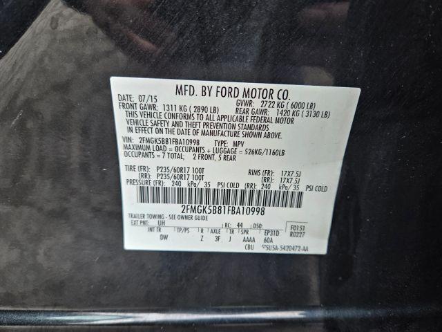 used 2015 Ford Flex car, priced at $8,995