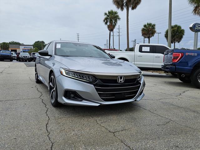 used 2021 Honda Accord car, priced at $27,881