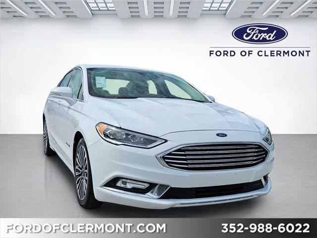 used 2018 Ford Fusion Hybrid car, priced at $13,493