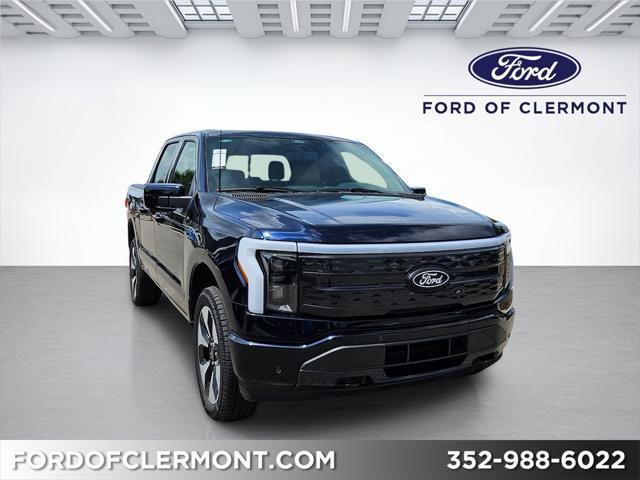 new 2025 Ford F-150 Lightning car, priced at $85,590
