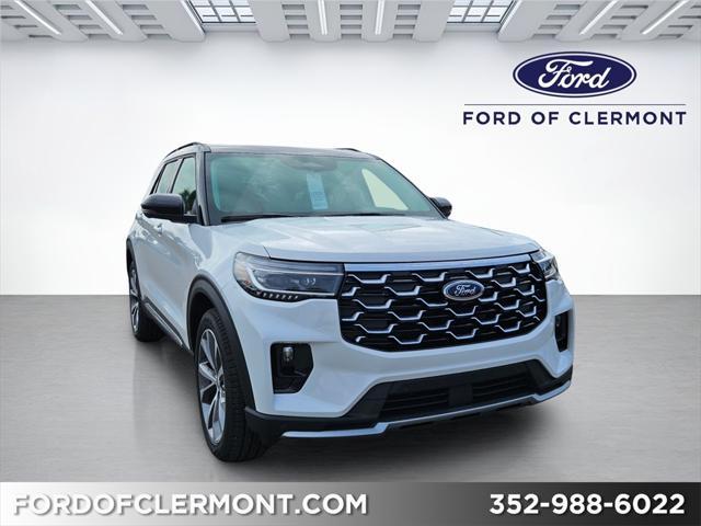 new 2025 Ford Explorer car, priced at $59,539