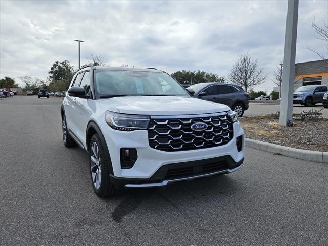 new 2025 Ford Explorer car, priced at $59,539