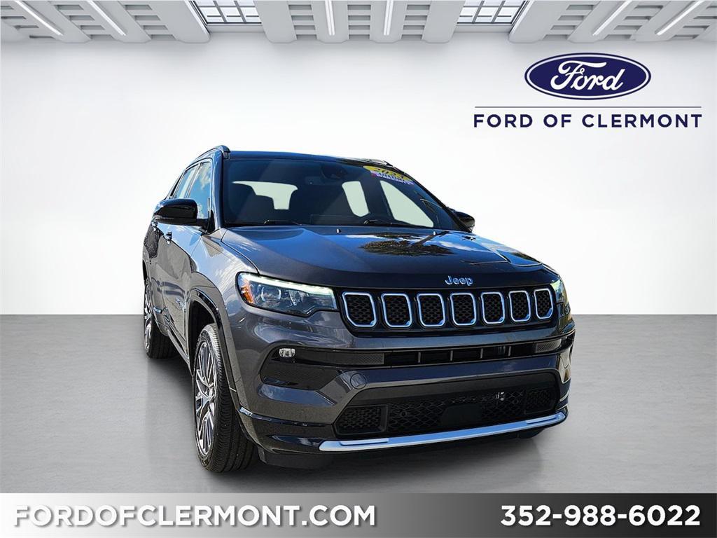 used 2023 Jeep Compass car, priced at $23,892