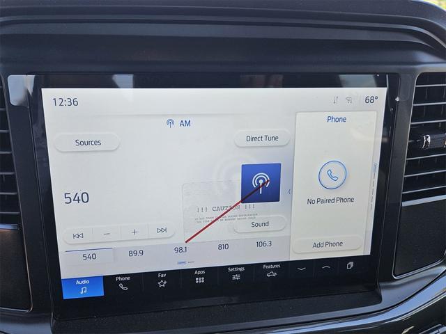 new 2025 Ford F-150 car, priced at $43,307
