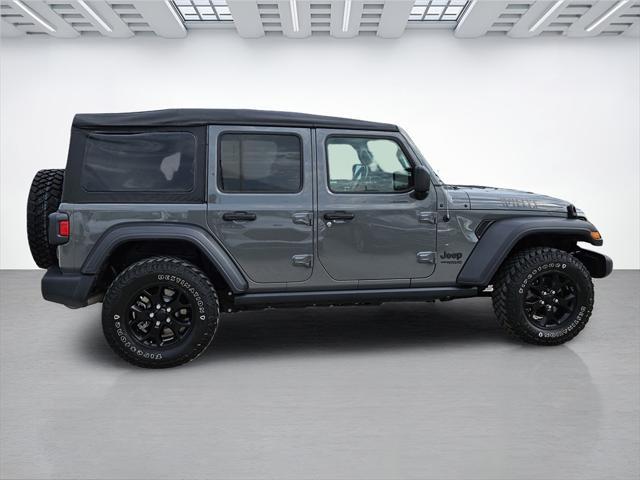 used 2020 Jeep Wrangler Unlimited car, priced at $31,595