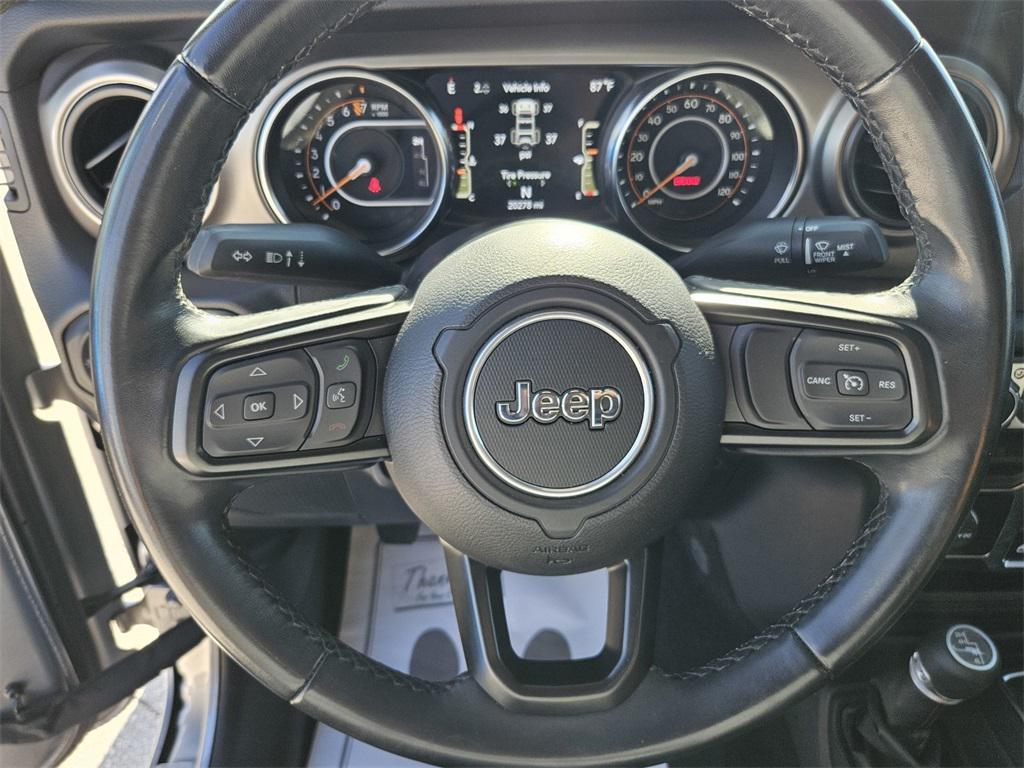 used 2020 Jeep Wrangler car, priced at $28,822