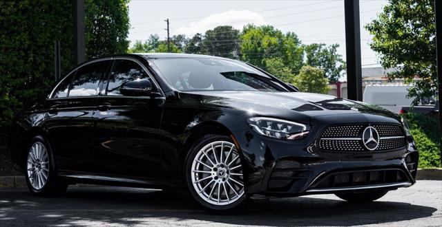 used 2021 Mercedes-Benz E-Class car, priced at $36,300
