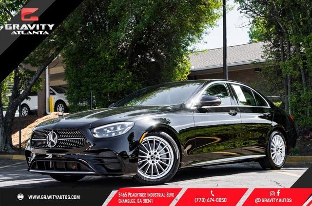 used 2021 Mercedes-Benz E-Class car, priced at $36,799