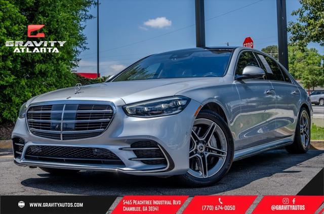 used 2021 Mercedes-Benz S-Class car, priced at $64,995