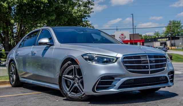 used 2021 Mercedes-Benz S-Class car, priced at $64,995