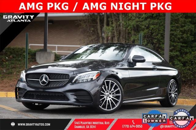 used 2021 Mercedes-Benz C-Class car, priced at $35,785