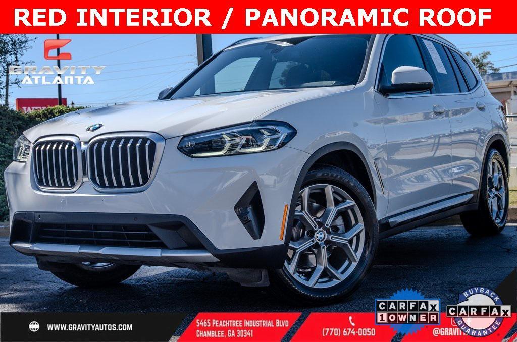used 2024 BMW X3 car, priced at $31,995