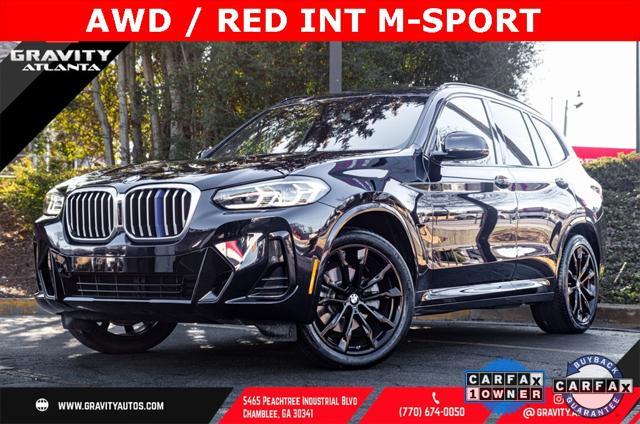 used 2022 BMW X3 car, priced at $34,995