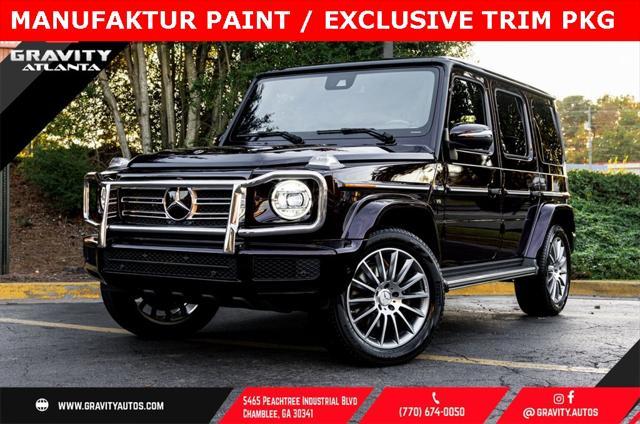 used 2022 Mercedes-Benz G-Class car, priced at $142,899