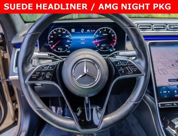 used 2022 Mercedes-Benz S-Class car, priced at $71,700