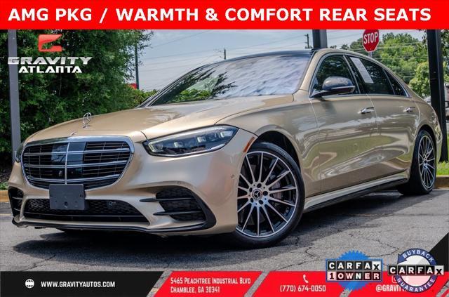 used 2022 Mercedes-Benz S-Class car, priced at $71,700