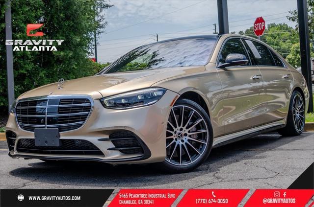used 2022 Mercedes-Benz S-Class car, priced at $73,800