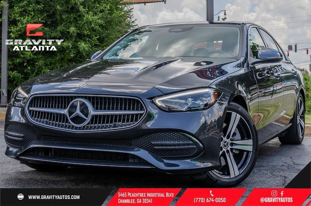 used 2022 Mercedes-Benz C-Class car, priced at $32,899