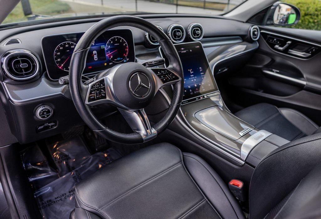 used 2022 Mercedes-Benz C-Class car, priced at $32,899