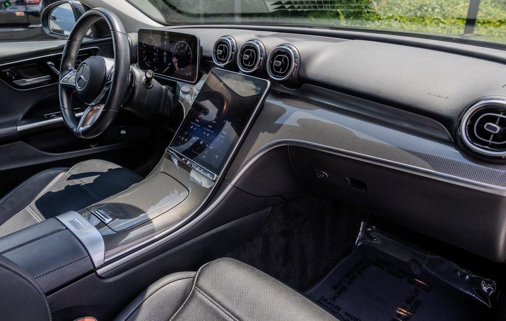 used 2022 Mercedes-Benz C-Class car, priced at $32,899