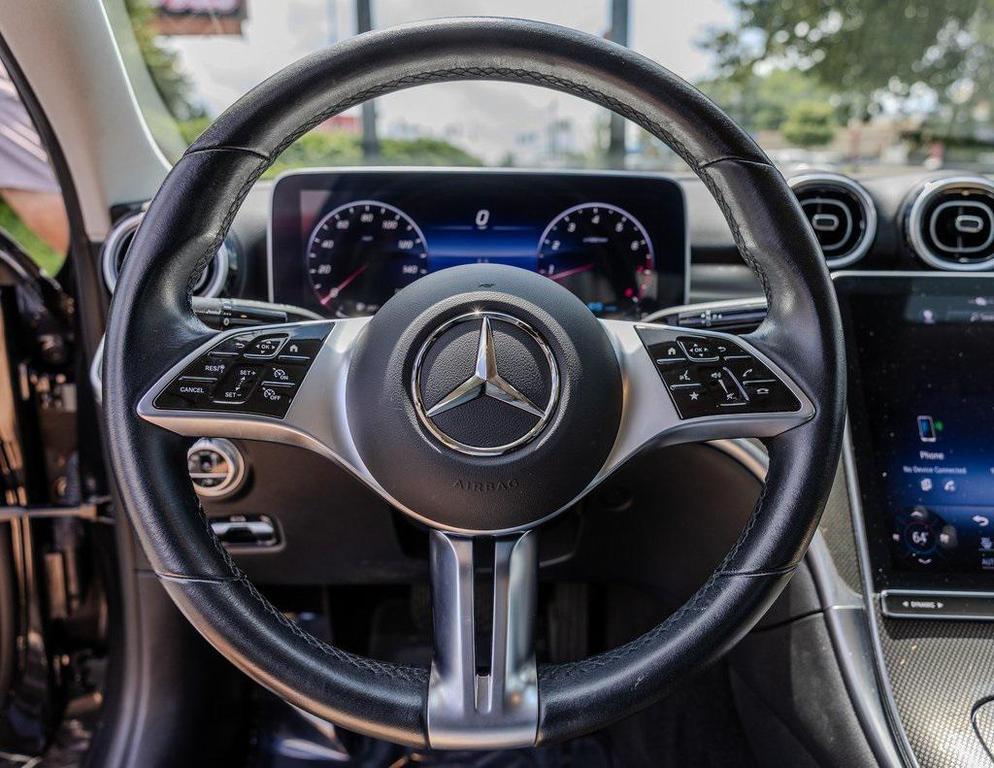 used 2022 Mercedes-Benz C-Class car, priced at $32,899