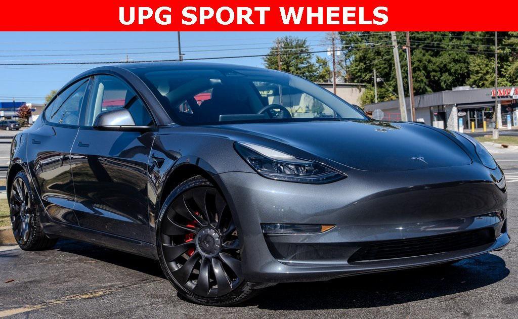 used 2023 Tesla Model 3 car, priced at $32,899