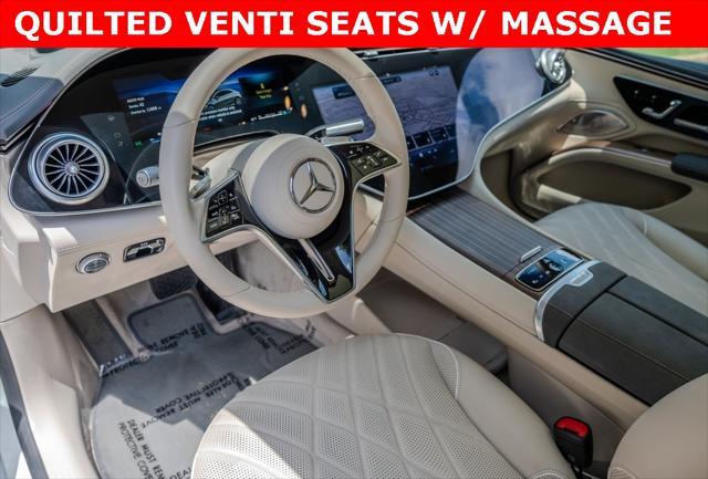 used 2022 Mercedes-Benz EQS 580 car, priced at $49,990