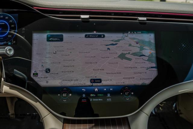 used 2022 Mercedes-Benz EQS 580 car, priced at $49,990