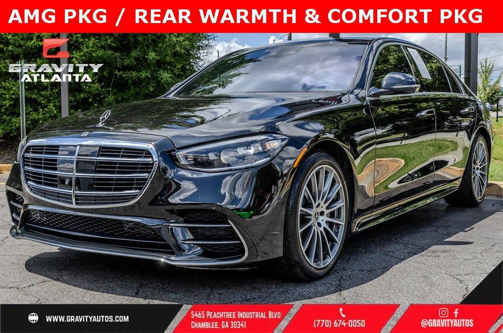 used 2021 Mercedes-Benz S-Class car, priced at $63,899